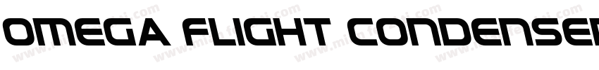 Omega Flight Condensed字体转换